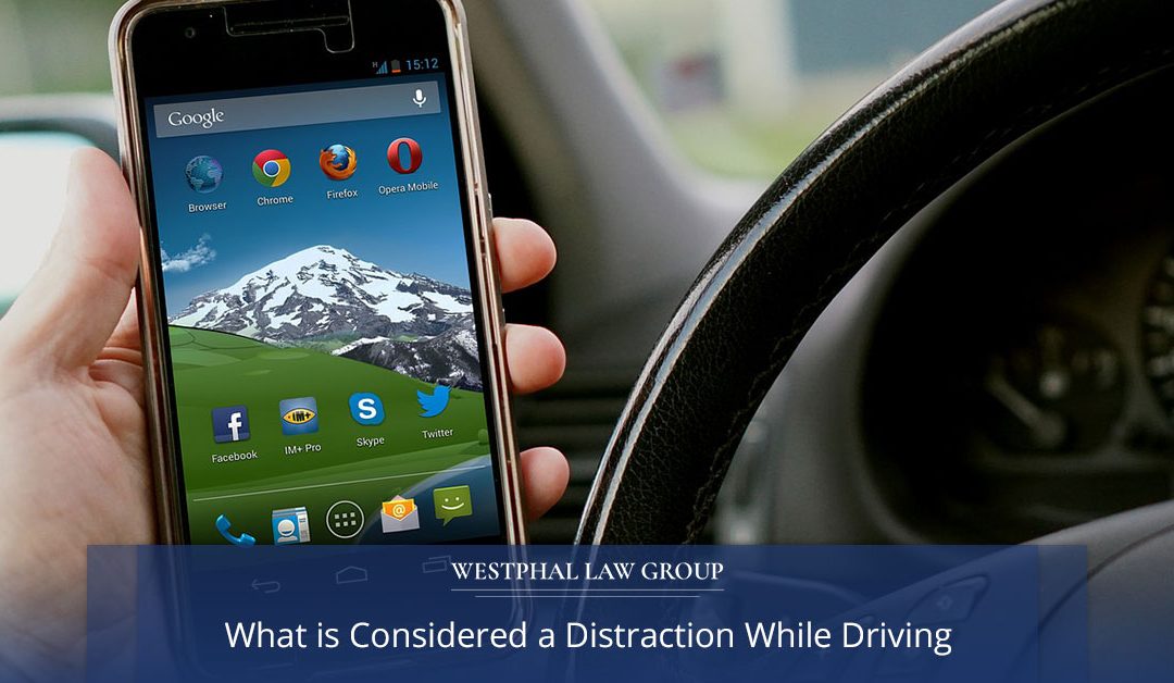 What is Considered a Distraction While Driving